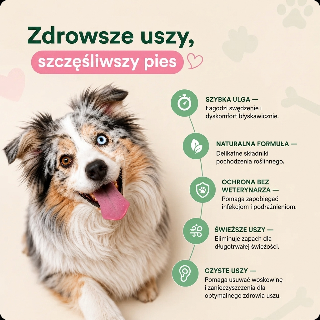 PureUcho — Krople do Uszu dla Psów
