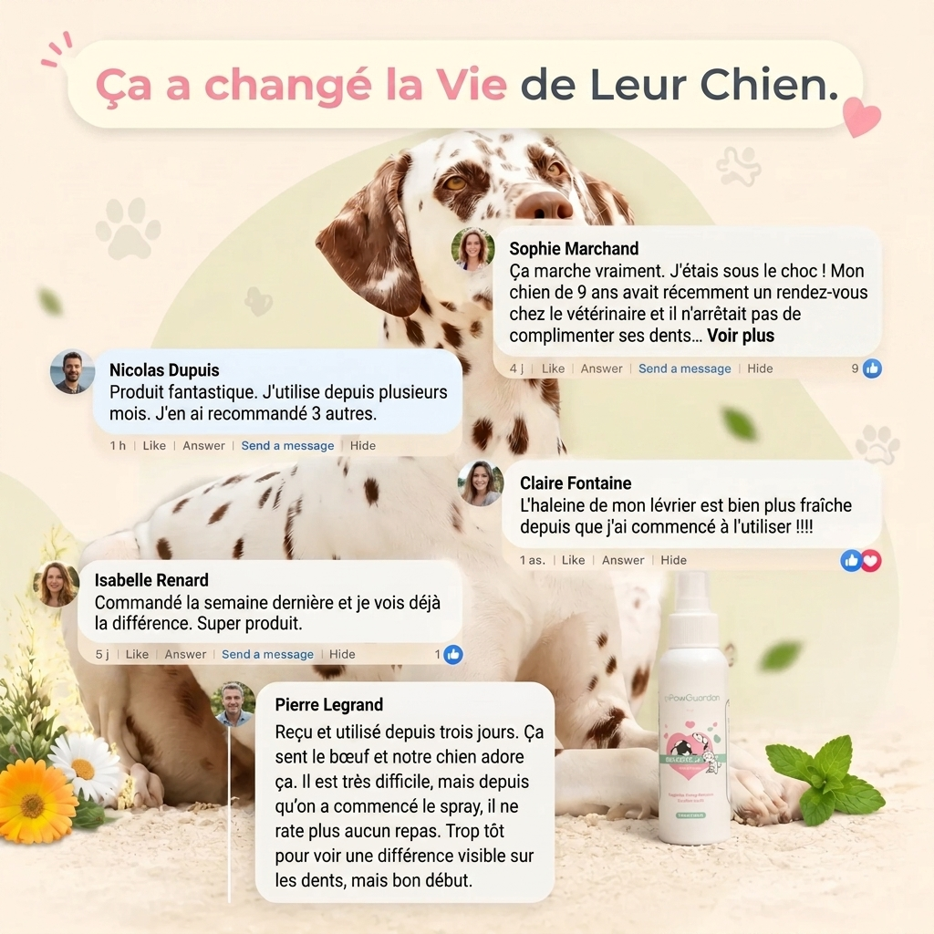 DentaClean - Spray Dentaire pour Chien