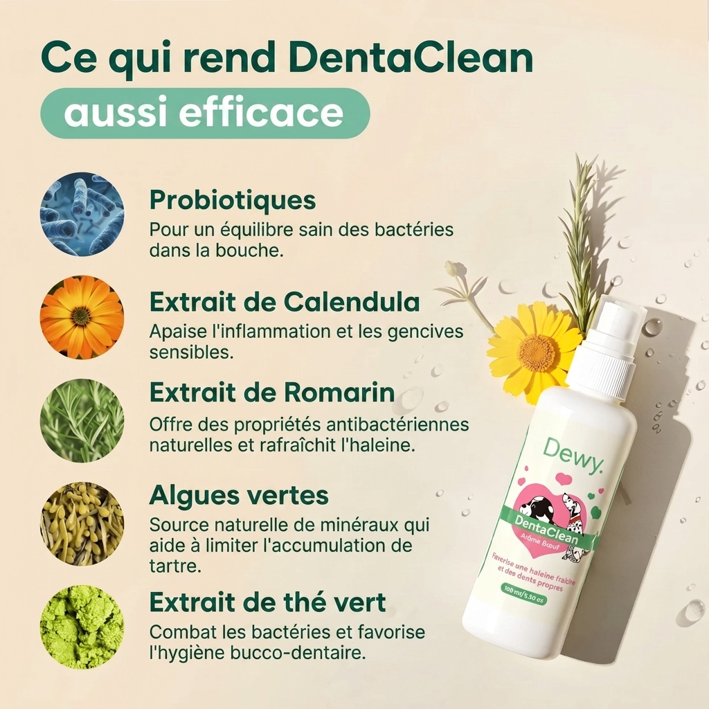 DentaClean - Spray Dentaire pour Chien